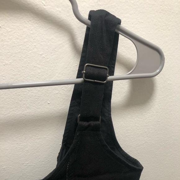 Hot Topic Royal Bones Black Rope Bodice Hi Low Dress - Picture 6 of 8